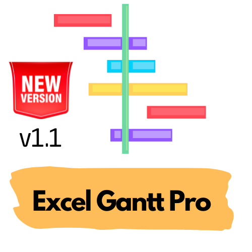 Gantt Pro - Excel Addin